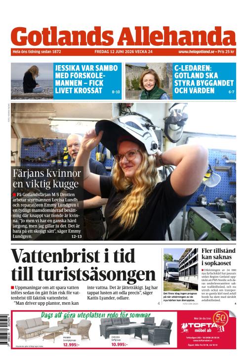 Gotlands Allehanda 12.6.2026
