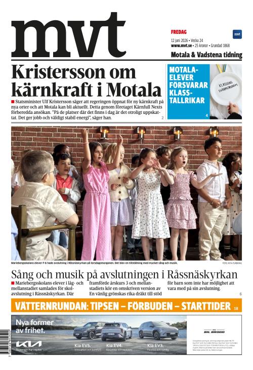 Motala Vadstena Tidning 12.6.2026