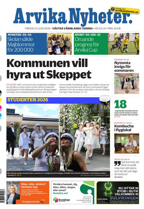 Arvika Nyheter 12.6.2026
