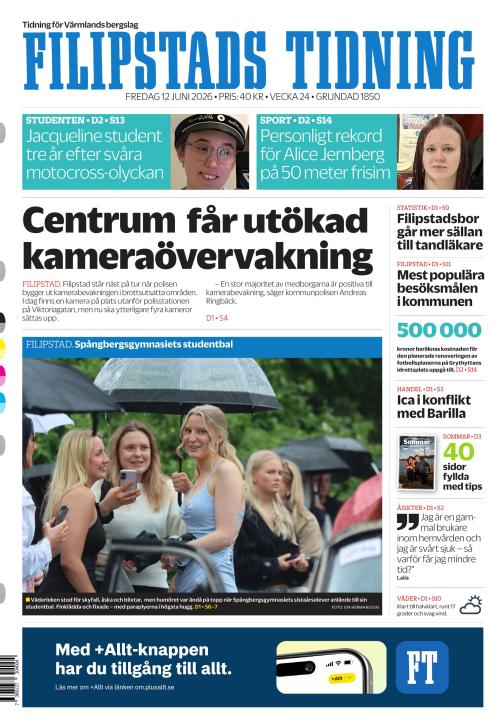 Filipstads Tidning 12.6.2026