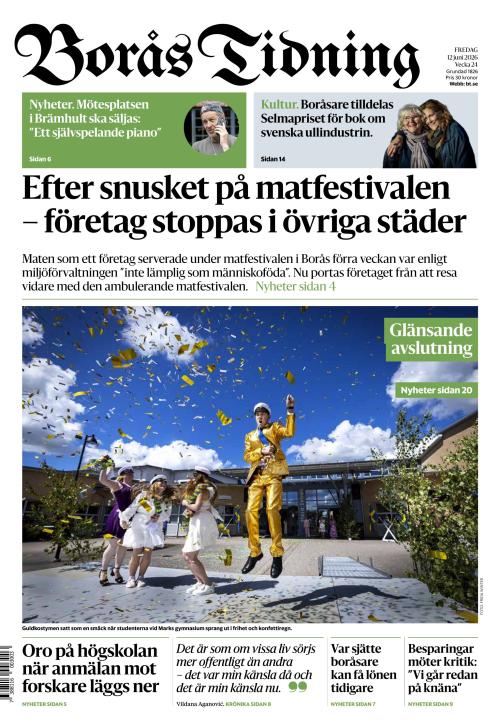 Borås Tidning 12.6.2026