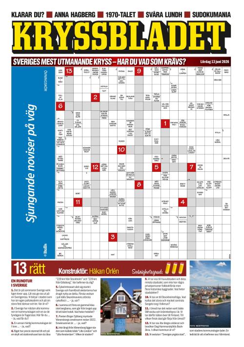 Aftonbladet Lördag 13.6.2026