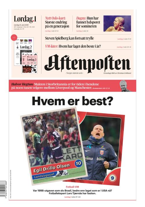 Aftenposten 13.6.2026