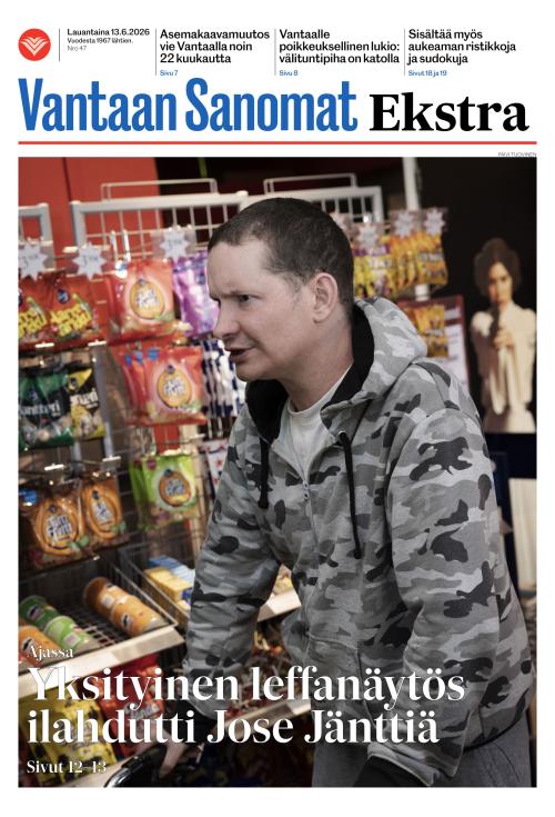 Vantaan Sanomat (Itä) 13.6.2026