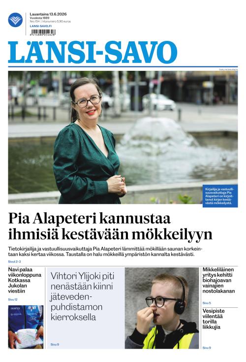 Länsi-Savo 13.6.2026