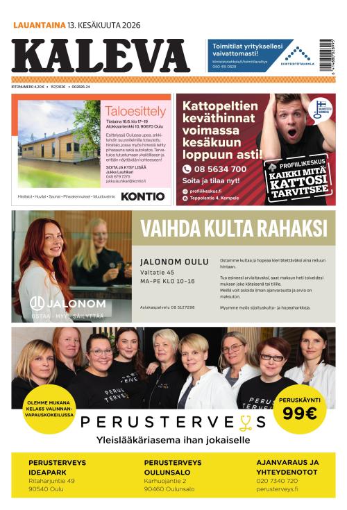 Kaleva 13.6.2026