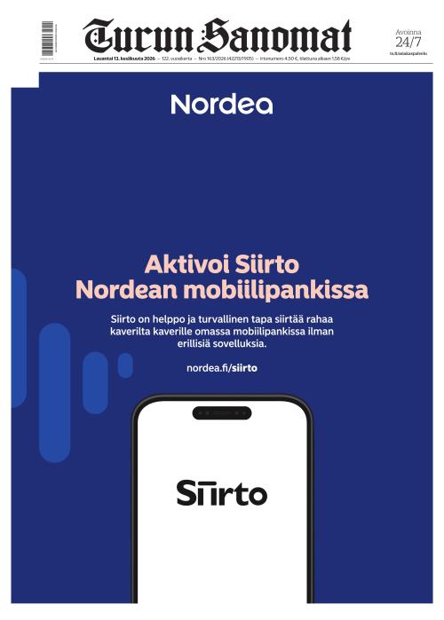 Turun Sanomat 13.6.2026