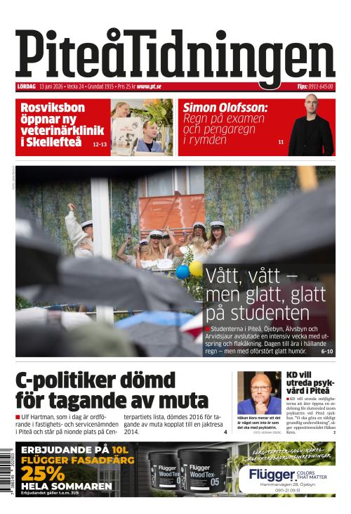 Piteå-Tidningen 13.6.2026