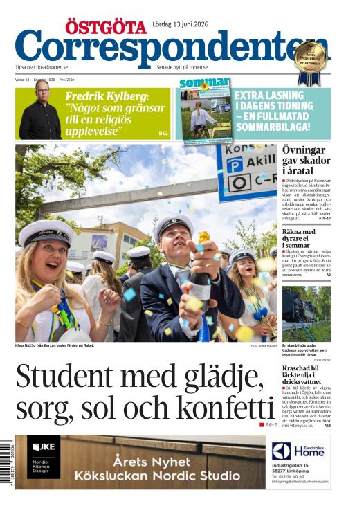 Östgöta Correspondenten 13.6.2026