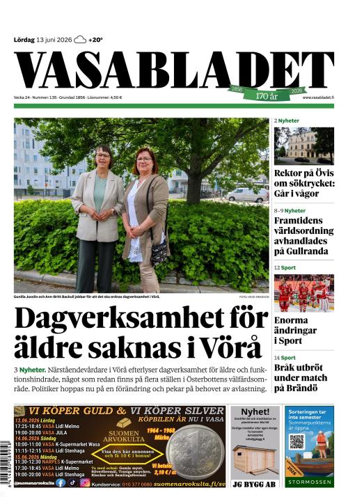 Vasabladet 13.6.2026