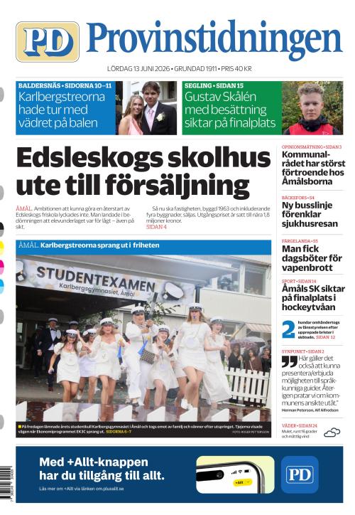 Provinstidningen Dalsland 13.6.2026
