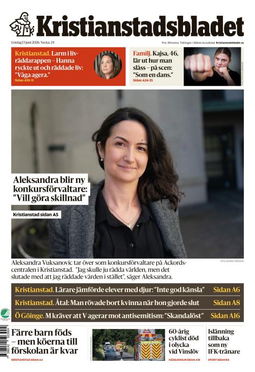 Kristianstadsbladet 13.6.2026