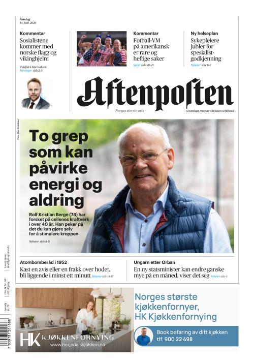 Aftenposten 14.6.2026