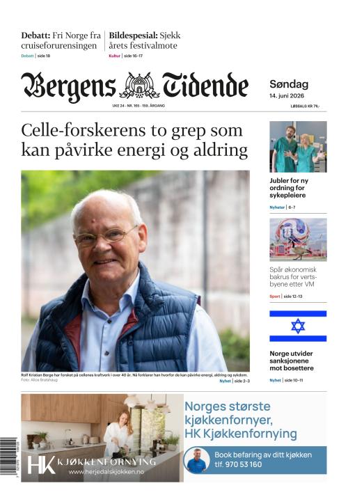 Bergens Tidende 14.6.2026