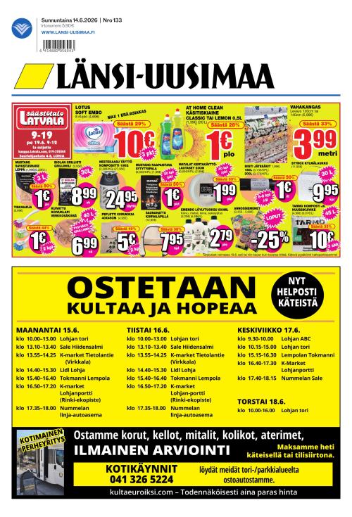 Länsi-Uusimaa 14.6.2026