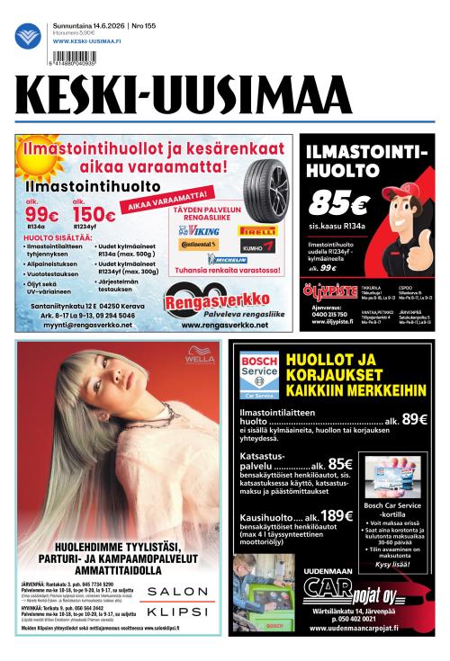 Keski-Uusimaa 14.6.2026