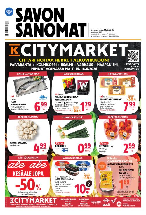 Savon Sanomat 14.6.2026