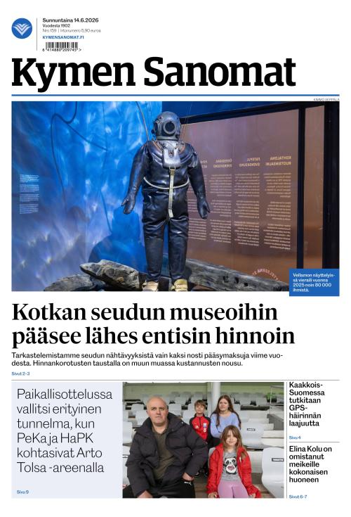 Kymen Sanomat 14.6.2026