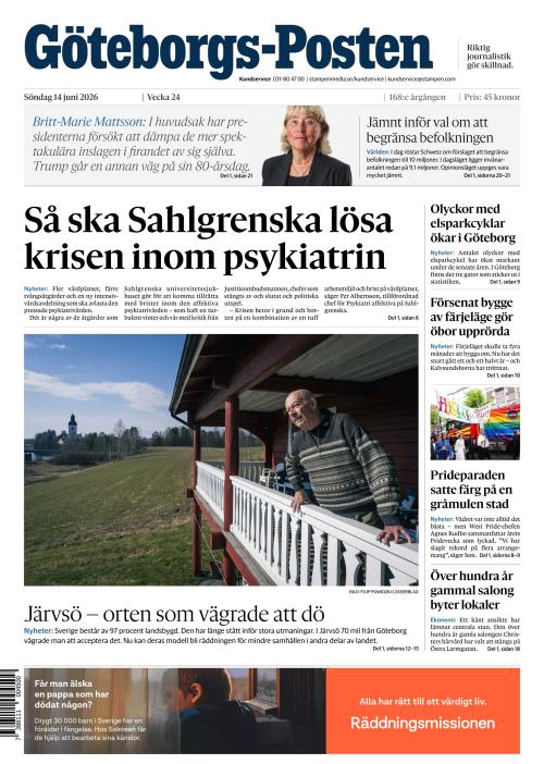 Göteborgs-Posten 14.6.2026