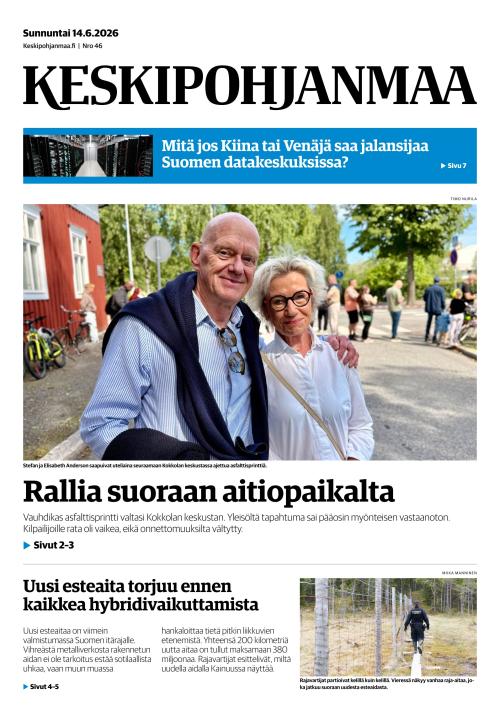 Keskipohjanmaa 14.6.2026