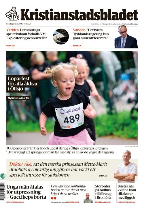 Kristianstadsbladet 14.6.2026