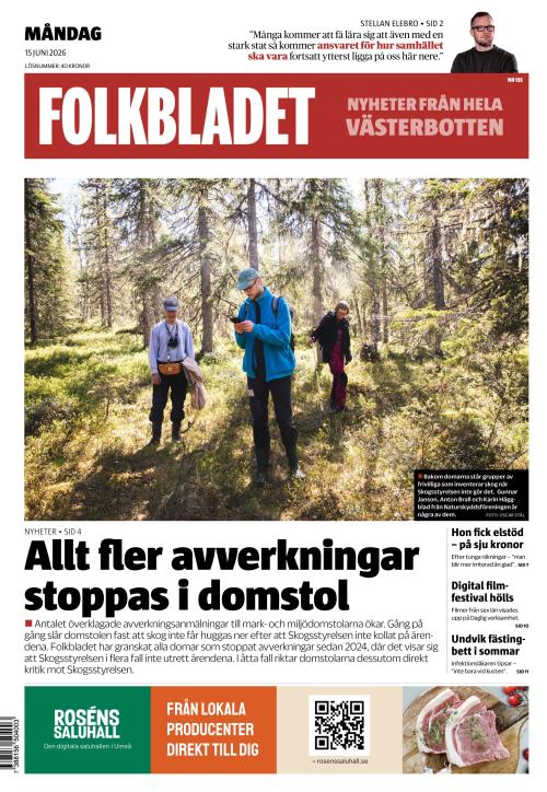 Folkbladet (Västerbotten) (SE) 15.6.2026