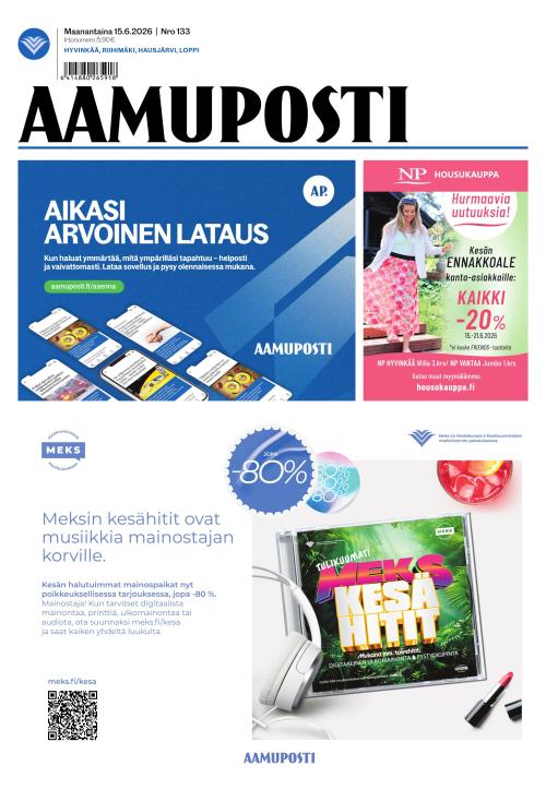 Aamuposti 15.6.2026