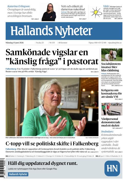 Hallands Nyheter 15.6.2026