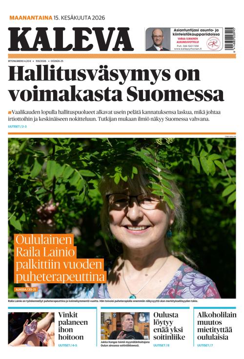 Kaleva 15.6.2026