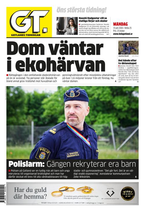 Gotlands Tidningar 15.6.2026