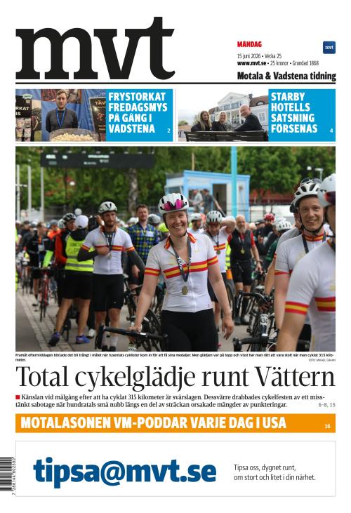 Motala Vadstena Tidning 15.6.2026