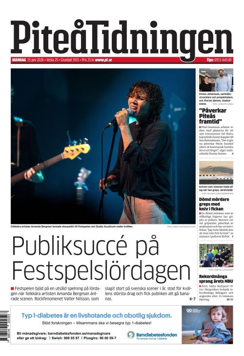 Piteå-Tidningen 15.6.2026