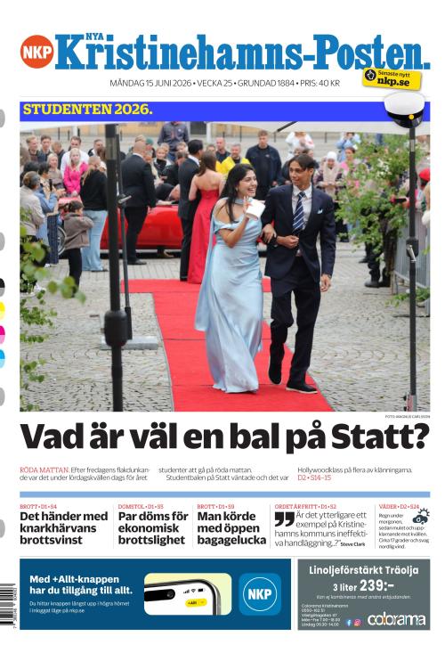 Nya Kristinehamns-Posten 15.6.2026