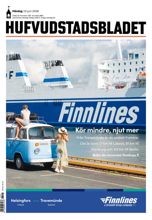 Hufvudstadsbladet 15.6.2026