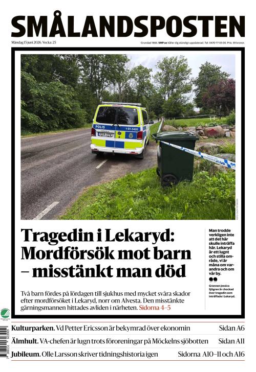 Smålandsposten 15.6.2026