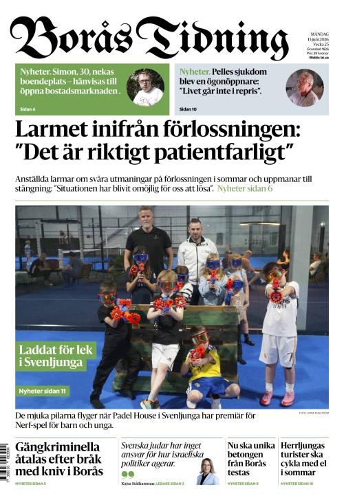 Borås Tidning 15.6.2026