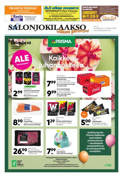 Salonjokilaakso 16.6.2026
