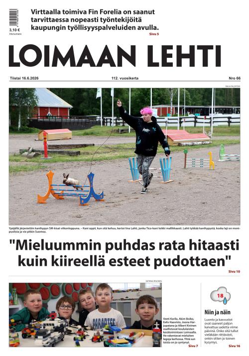 Loimaan Lehti 16.6.2026