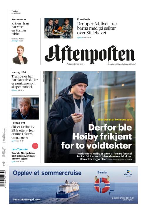 Aftenposten 16.6.2026