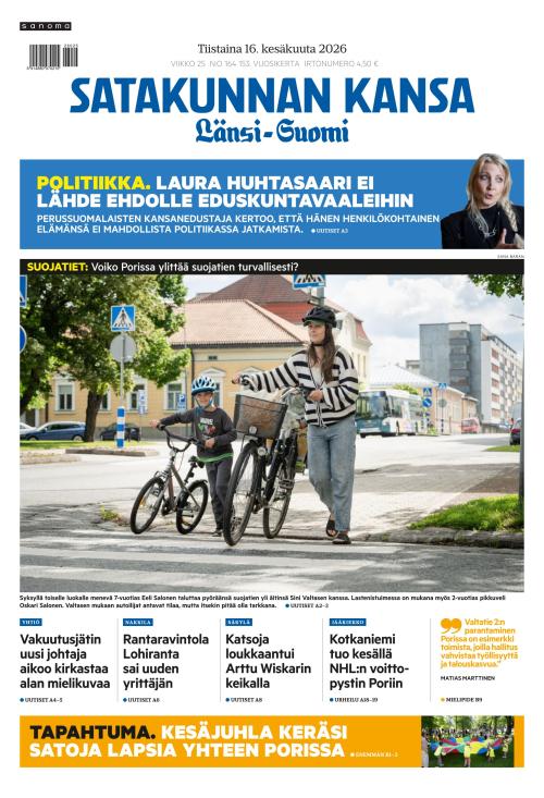 Satakunnan Kansa Länsi-Suomi 16.6.2026