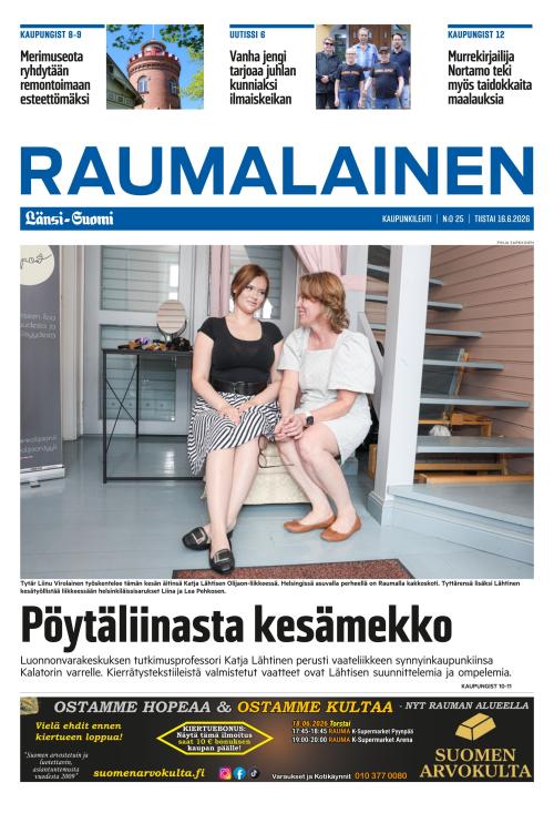 Raumalainen 16.6.2026