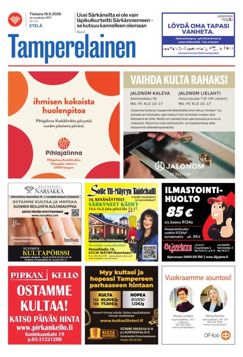 Tamperelainen 16.6.2026