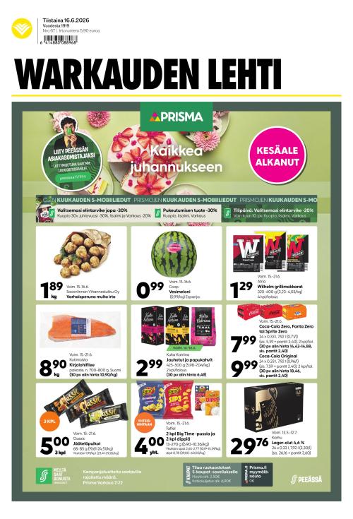 Warkauden Lehti 16.6.2026