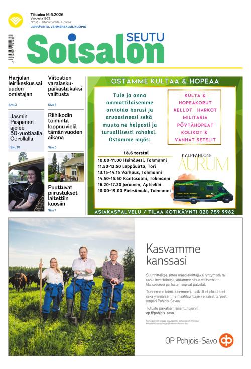 Soisalon Seutu 16.6.2026
