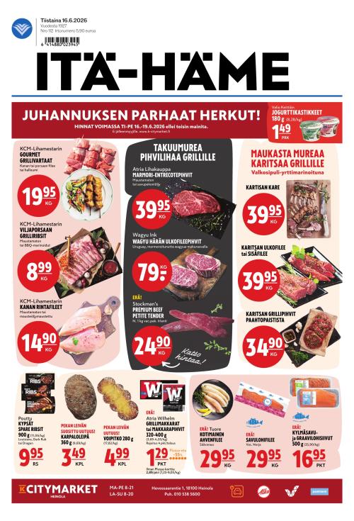 Itä-Häme 16.6.2026