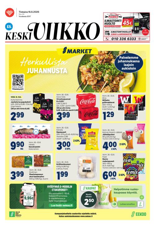 ES Keskiviikko (Etelä-Saimaa -liitteet) 16.6.2026