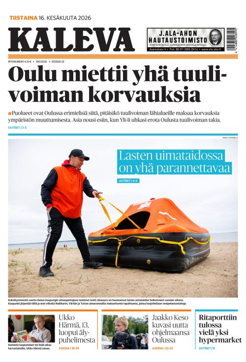 Kaleva 16.6.2026