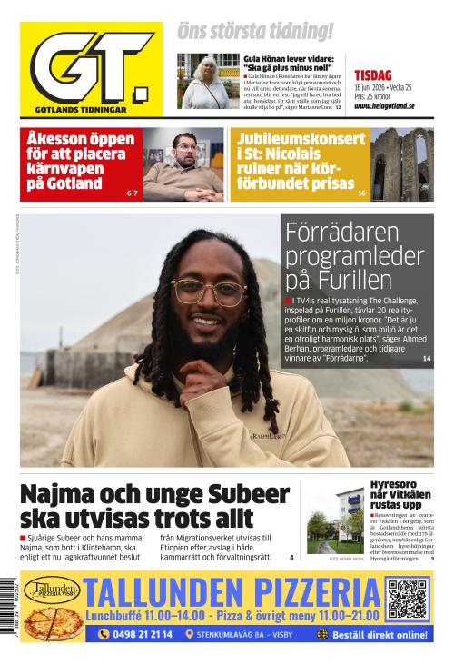 Gotlands Tidningar 16.6.2026