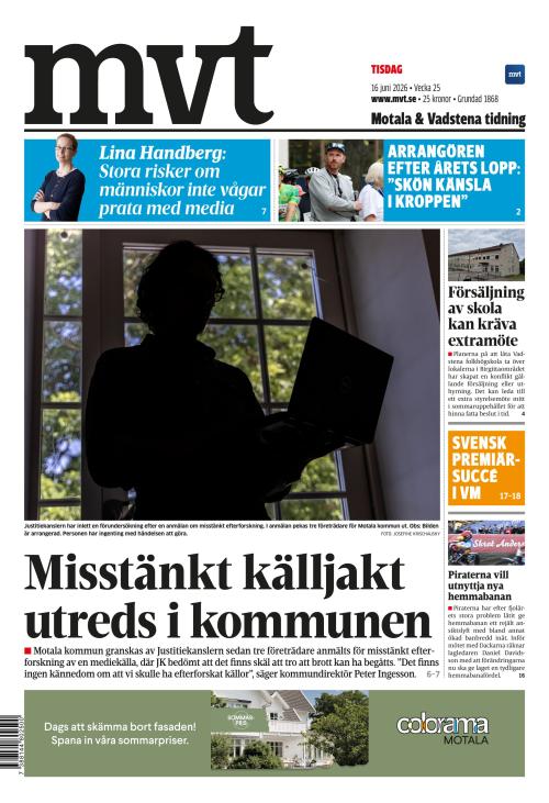 Motala Vadstena Tidning 16.6.2026
