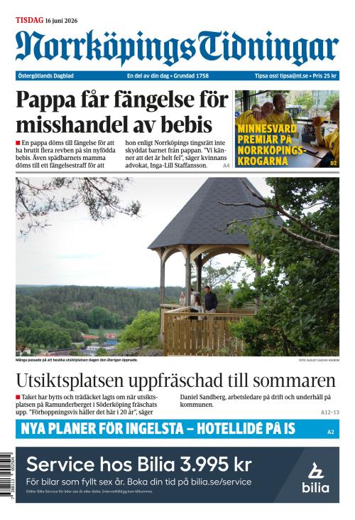 Norrköpings Tidningar 16.6.2026